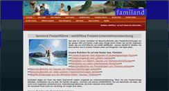 Desktop Screenshot of familand.de